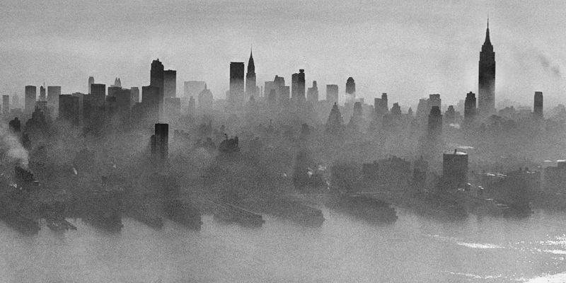 New York City smog in 1966. Photo credit: New York Times